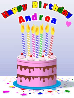 happy birthday andrea images|Happy Birthday Andrea